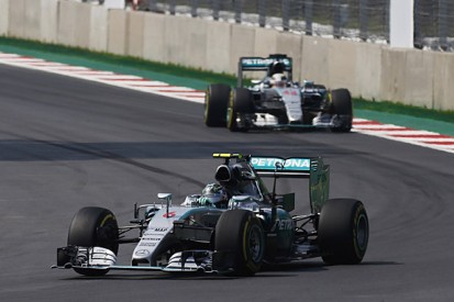 Nico Rosberg beats Lewis Hamilton to win F1 Mexican GP