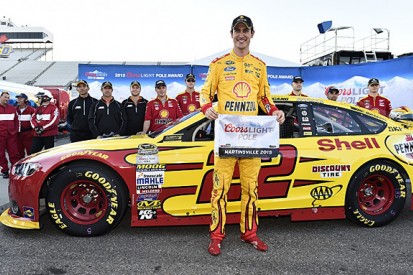 NASCAR Martinsville: Joey Logano takes Sprint Cup pole position