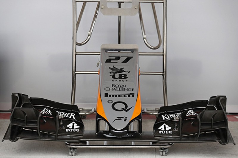 Force India F1 team brings new aero package for Mexican GP