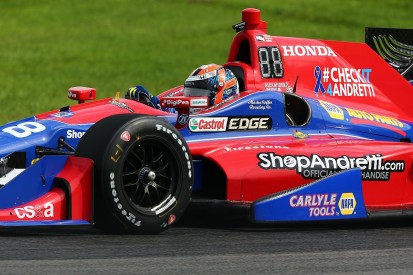 Mid-Ohio IndyCar: Rossi edges team-mate Sato in third practice
