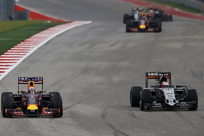 Wing damage caused Hulkenberg/Ricciardo US GP F1 clash