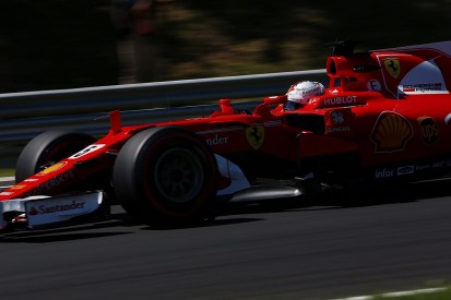 Hungarian GP: Sebastian Vettel leads Ferrari one-two in practice