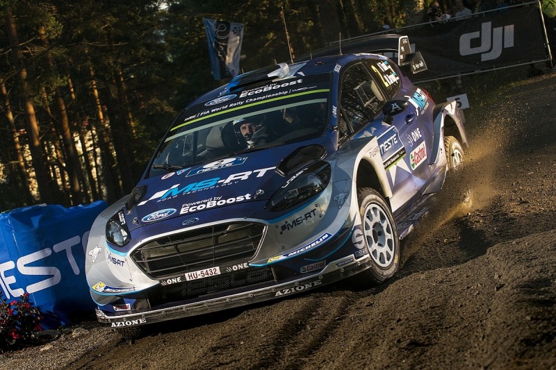 Rally Finland: Ott Tanak takes early lead on Thursday evening