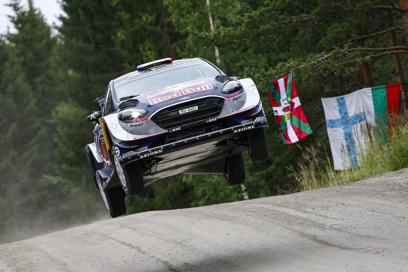 WRC Rally Finland: Sebastien Ogier hits trouble early on day one