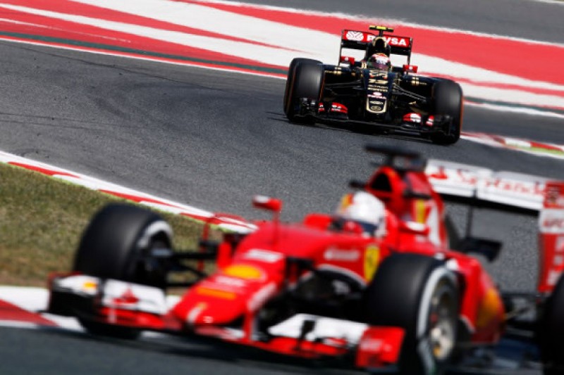 Lotus F1 team capable of 'fighting' Ferrari - Pastor Maldonado