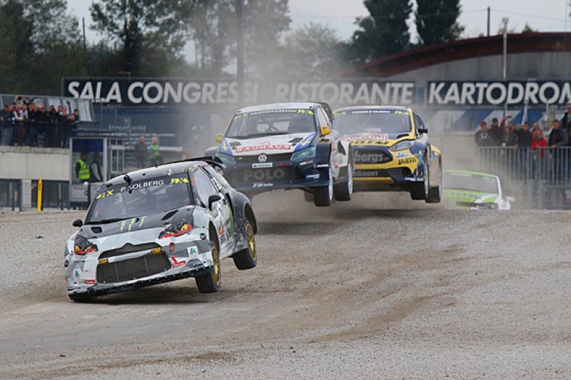 Franciacorta World Rallycross: Kristoffersson and Solberg top heats