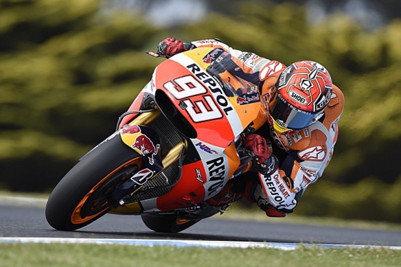 Phillip Island MotoGP: Marc Marquez leads Cal Crutchlow in practice