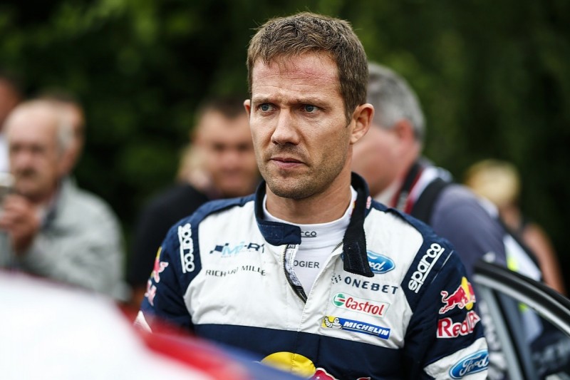 Sebastien Ogier crash ends M-Sport Rally Finland test early