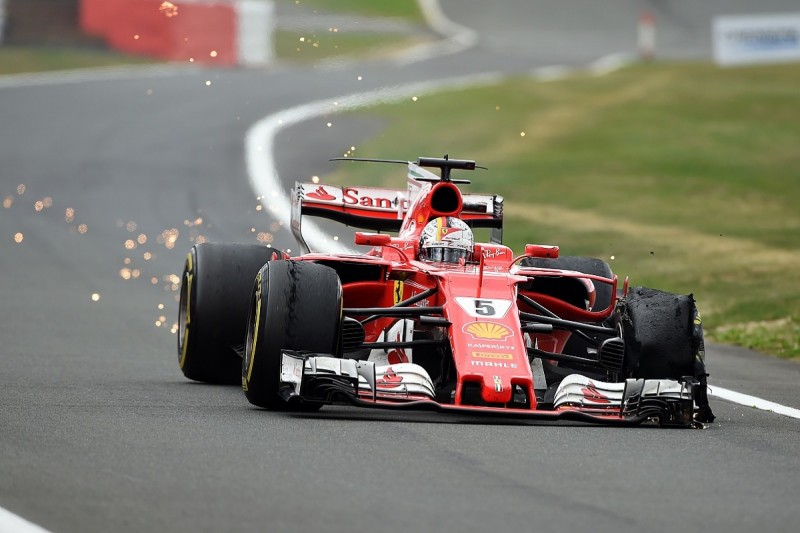 Pirelli says Ferrari's Vettel and Raikkonen had different failures