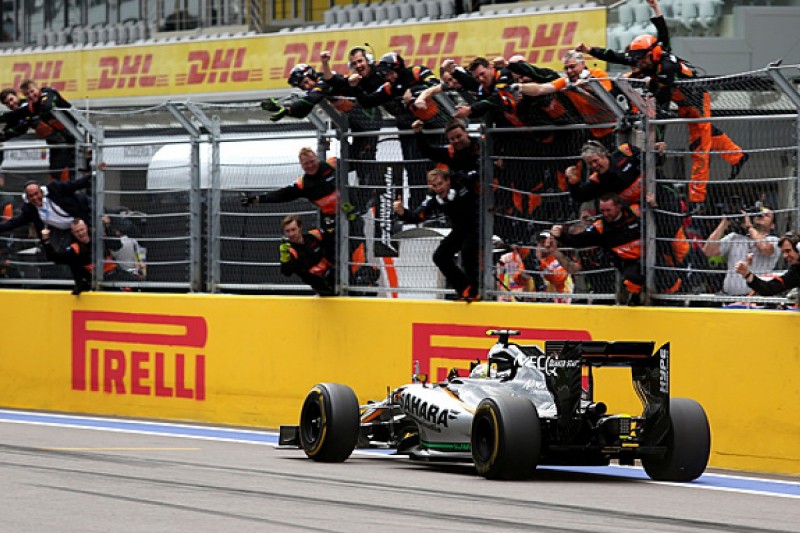 Russian GP F1 podium proves Sergio Perez is in his 'best moment'