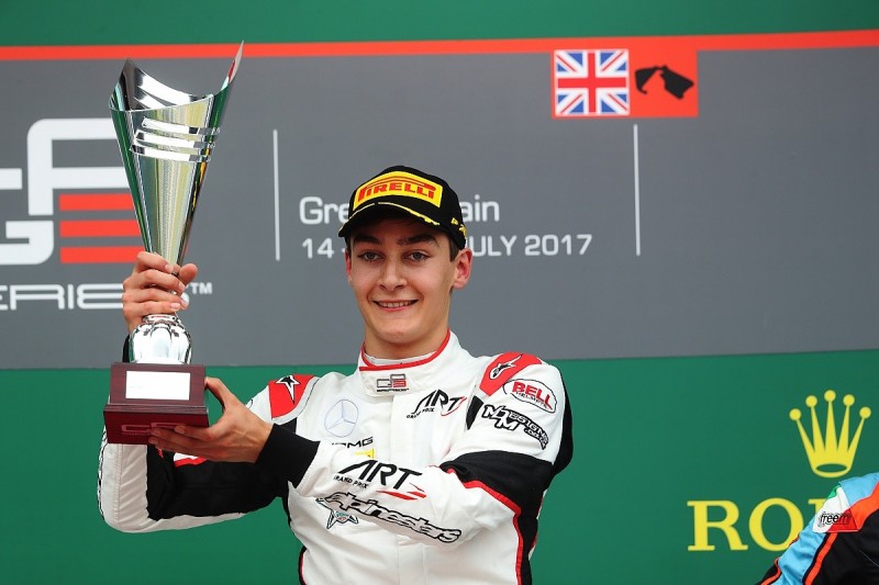 GP3 Silverstone: Russell beats ART team-mate to second feature win