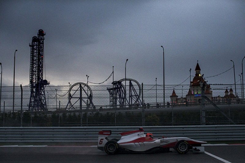 Sochi GP3: Esteban Ocon fastest in gloomy practice