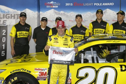 Charlotte NASCAR: Joe Gibbs Racing's Kenseth on pole at Charlotte