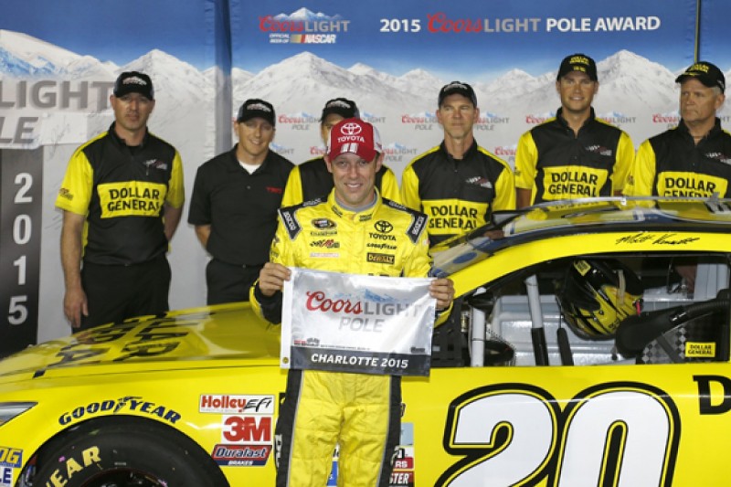 Charlotte NASCAR: Joe Gibbs Racing's Kenseth on pole at Charlotte