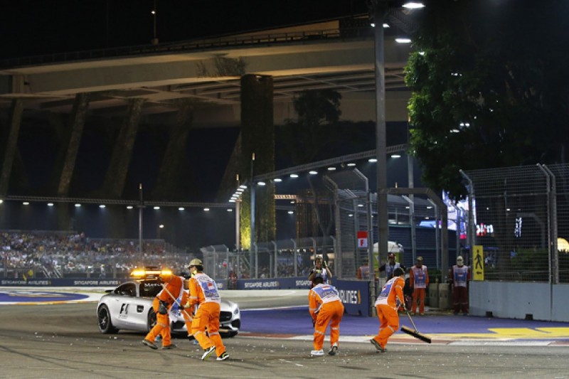 Pirelli and FIA working on Formula 1 track-cleaning device
