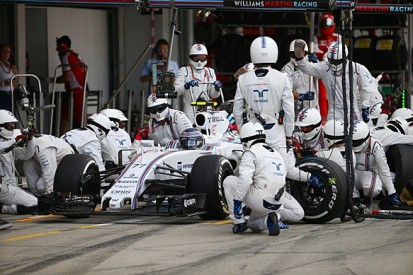 Williams F1 team's frustration over poor grand prix pitstops rising