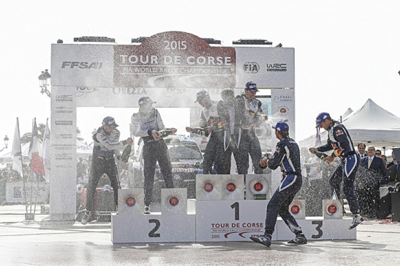 WRC Tour of Corsica: Jari-Matti Latvala wins ahead of Elfyn Evans