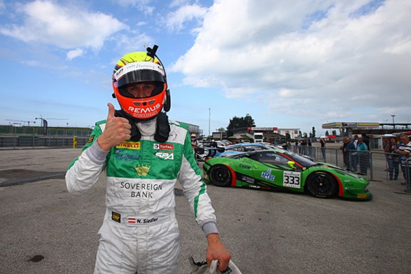 Misano Blancpain Sprint: Norbert Siedler gives Rinaldi Ferrari pole