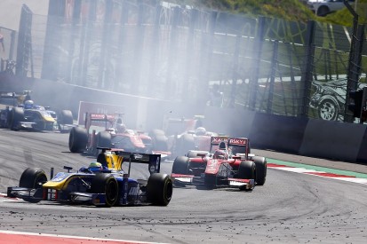 Fuoco and Rowland disagree over F2 clash that eliminated Leclerc