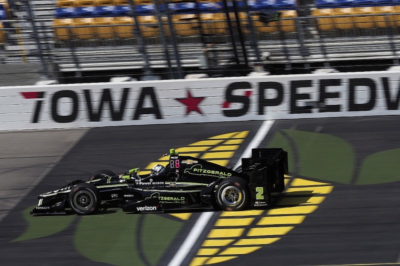 Iowa IndyCar: Josef Newgarden heads Penske 1-2-3 in practice