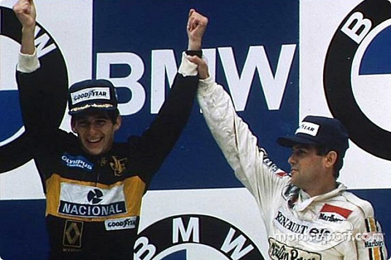 Souvenirs d'Autriche - Quand Tambay défiait Senna... à jetski!