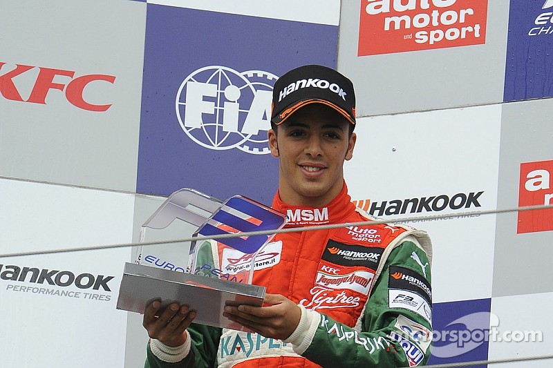 GP3 - Antonio Fuoco en test à Abu Dhabi