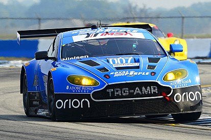 TRG-Aston Martin Racing at the 12 Hours of Sebring with victory in their sights