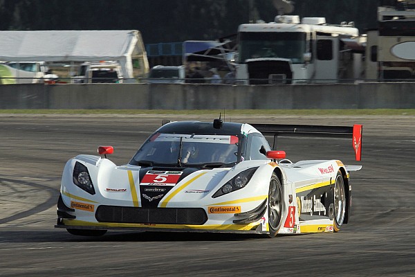 Three hours into Sebring 12, Action Express leads DP trio