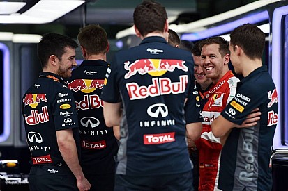 Vettel: Ferrari better than 2014 Red Bull