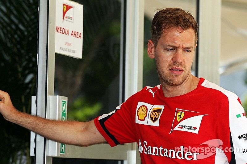 Vettel no aceptó invitación de Rosberg