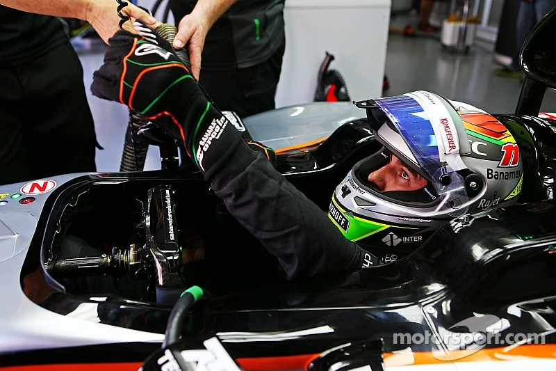 Checo Pérez, complacido con las prácticas