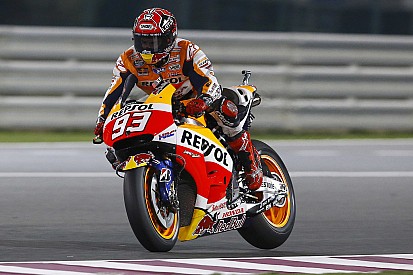 Marquez continues to lead MotoGP field in Qatar