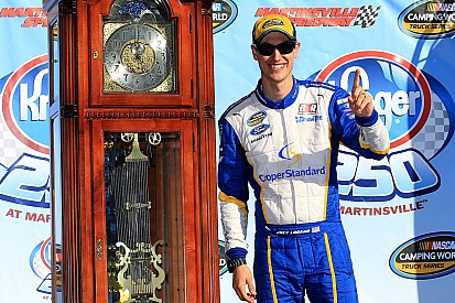 Logano takes victory in wild Truck race at Martinsville