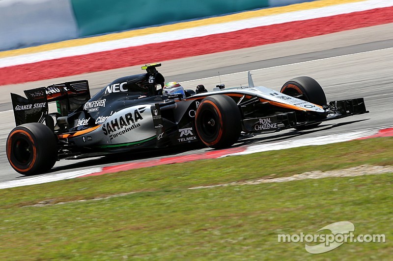 Force India sin puntos en Malasia
