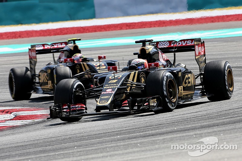Lotus' Grosjean finished just shy of the points in Malaysia