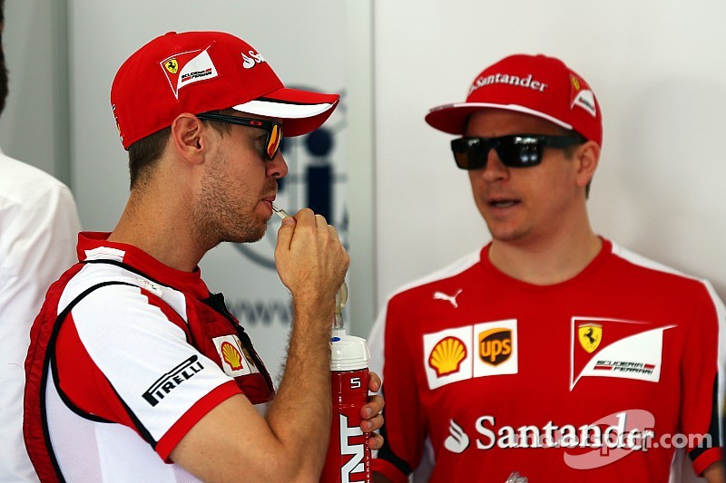 Räikkönen déjà mis sous pression par Vettel