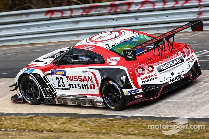 #23 Nissan GT Academy Team RJN Nissan GT-R Nismo GT3: Kazuki Hoshino, Jann Mardenborough