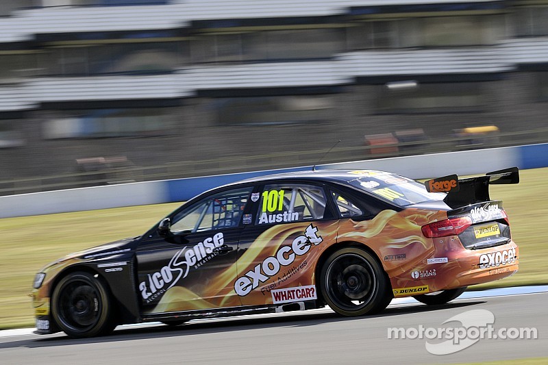 Strong start and nearly a win for Rob Austin Racing as new BTCC season starts at Brands Hatch
