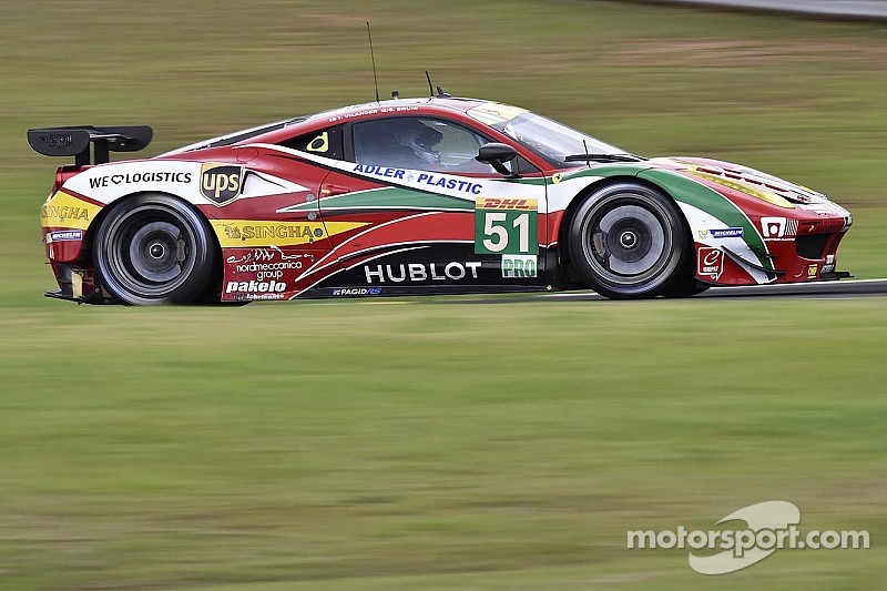 #51 AF Corse Ferrari 458 Italia: Gianmaria Bruni, Toni Vilander