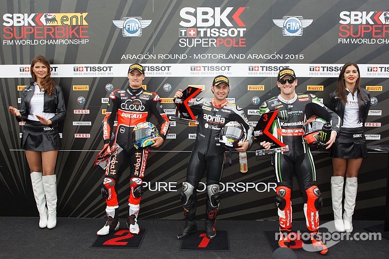 Haslam races to Aragon Tissot-Superpole