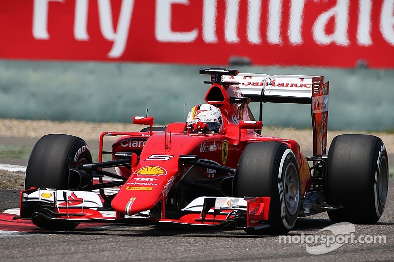 Vettel will start the Chinese GP from the second row in his Ferrari