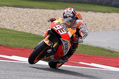 Márquez mantiene una ventaja sobre sus rivales en Austin