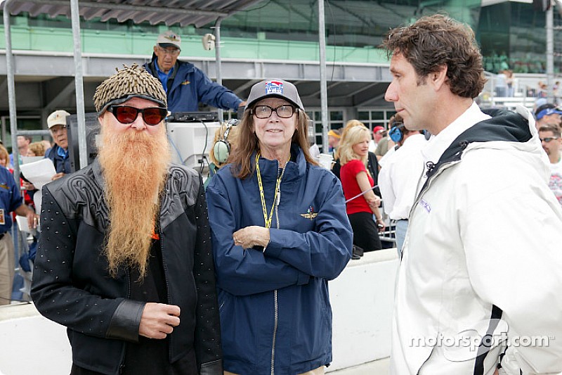 Billy Gibbons of ZZ Top and Mari Hulman George