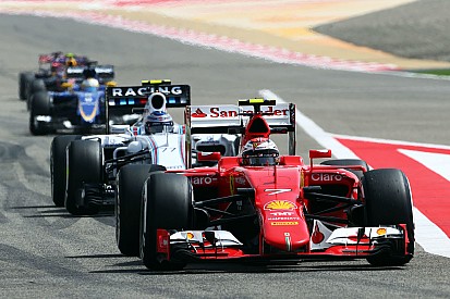 Raikkonen leads Ferrari 1-2 in first Bahrain practice