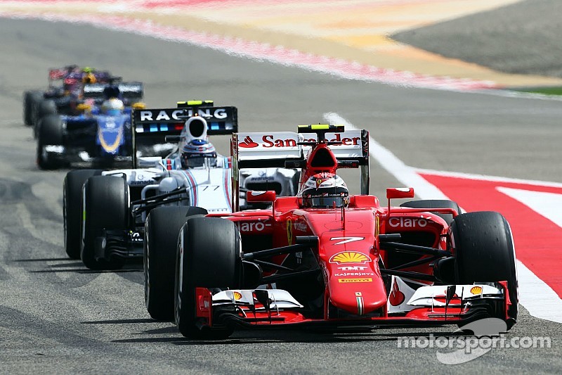 Raikkonen leads Ferrari 1-2 in first Bahrain practice