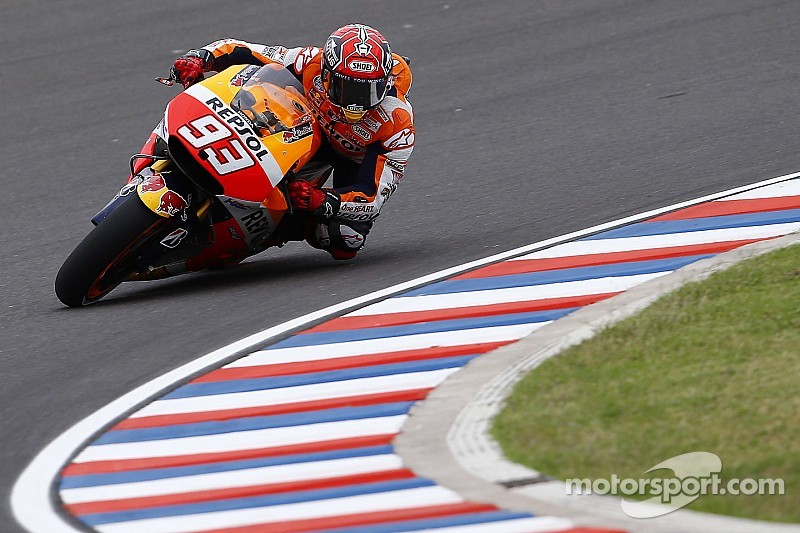 Márquez arrancó el sábado adelante