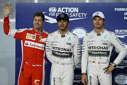Hamilton beats Vettel to Bahrain GP pole