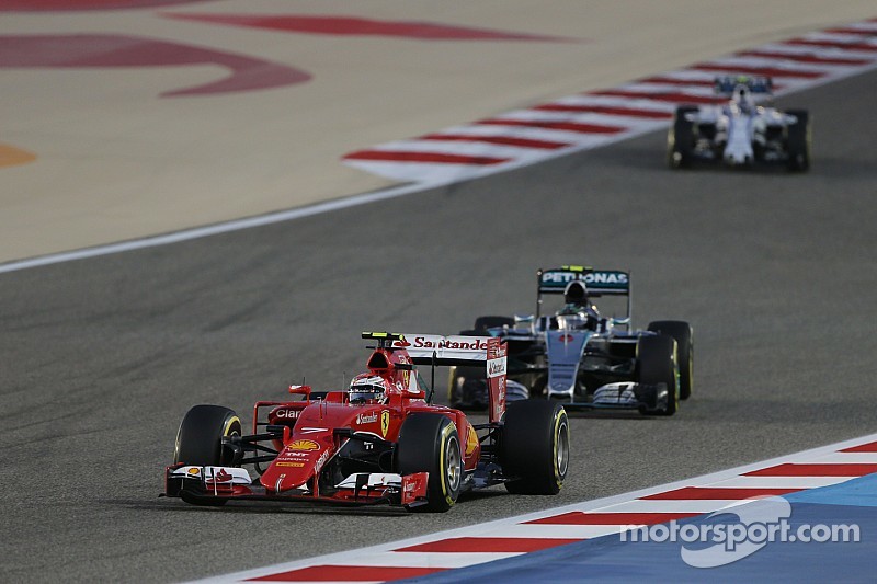 Räikkönen insatisfecho con el segundo sitio
