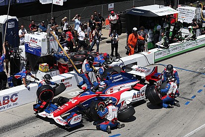 Three IndyCar teams fined after Long Beach