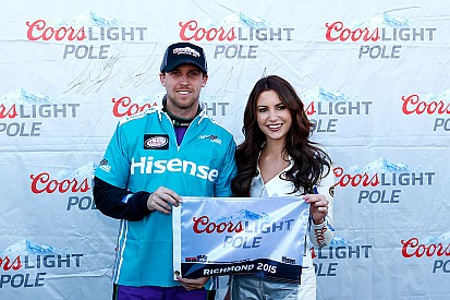 Home track advantage for Hamlin as he secures Xfinity pole